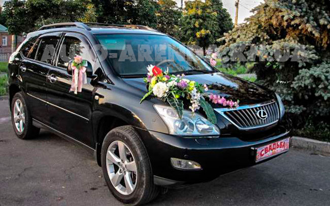 Аренда Lexus RX (второе поколение) на свадьбу Харьков