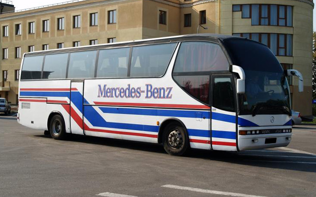 Аренда Автобус Mercedes 0404 на свадьбу Харків