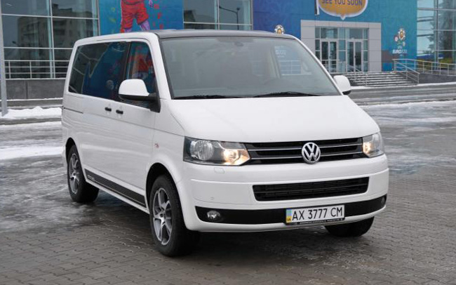Аренда Volkswagen Multivan на свадьбу Харьков