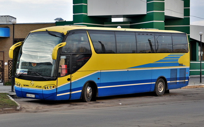Аренда Автобус Mercedes Ayats Atlas на свадьбу Харьков