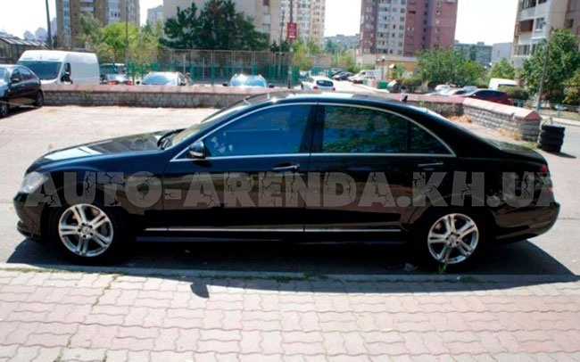 Аренда Mercedes S-Class W221 на свадьбу Харьков